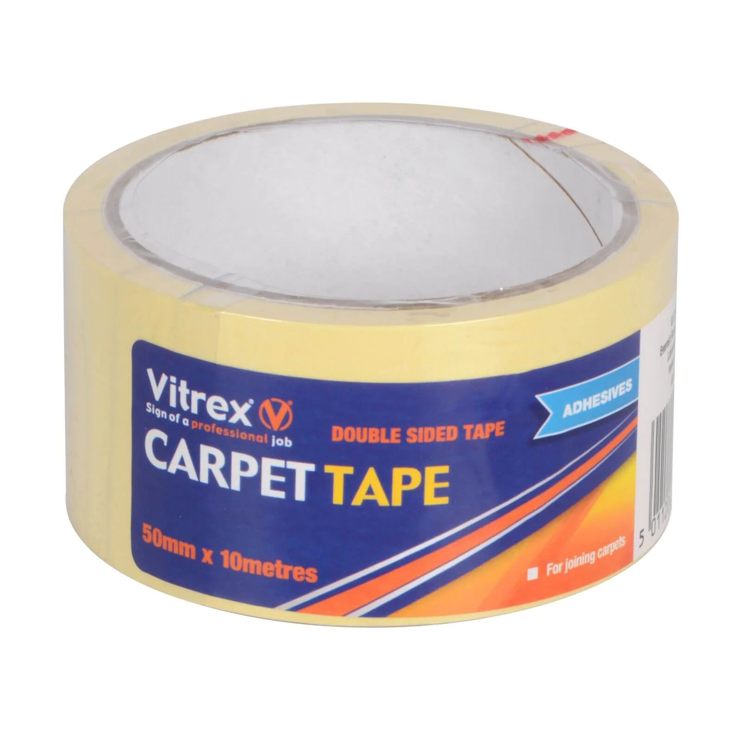 Vitrex Double Sided CARPET TAPE 50mm X10m 1 Vitrex Double Sided CARPET TAPE 50mm X10m